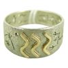 Image 1 : Zuni Gold & Silver Ring - Myron Panteah