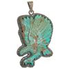 Image 1 : Turquoise Eagle Pendant - David R. Freeland