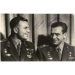 YURI GAGARIN AND VLADIMIR TITOV