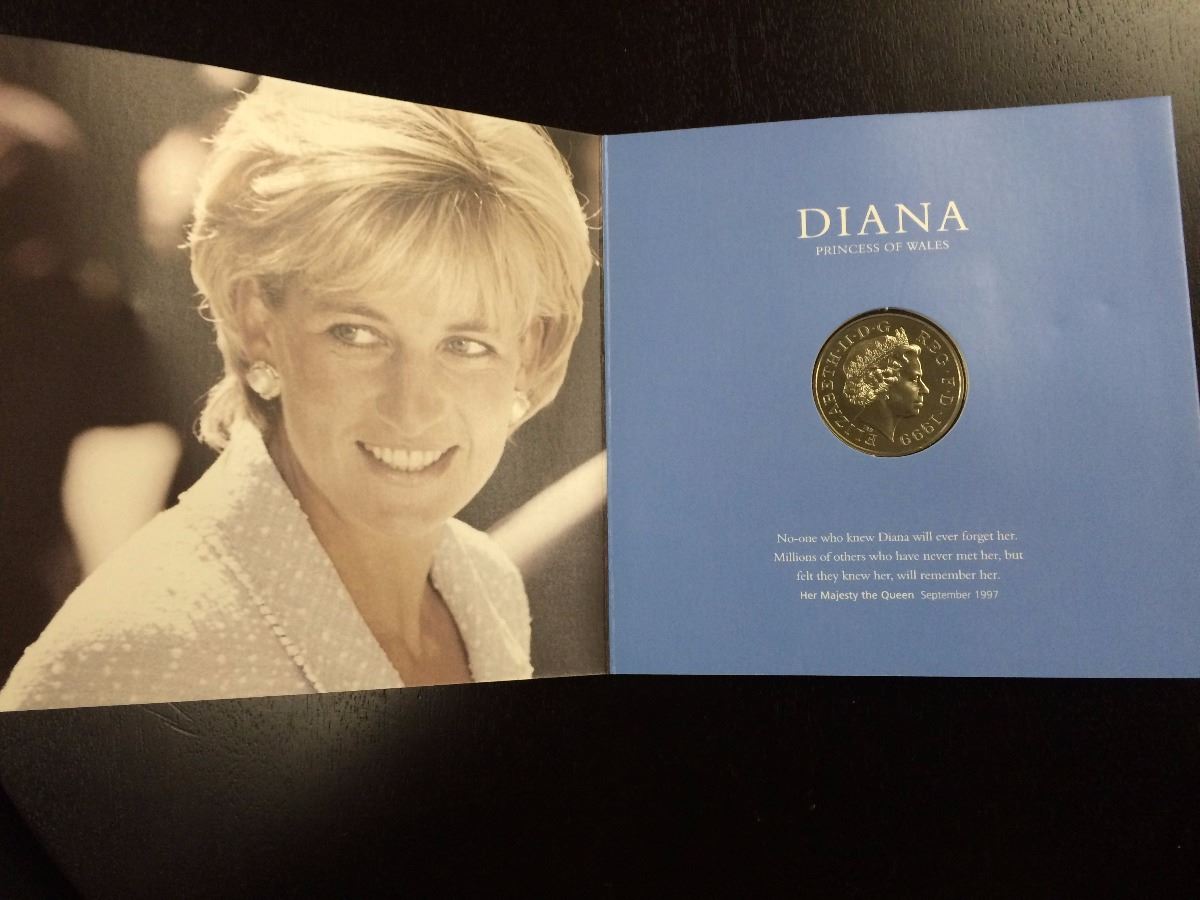 Diana Princess Of Wales Memorial Coin