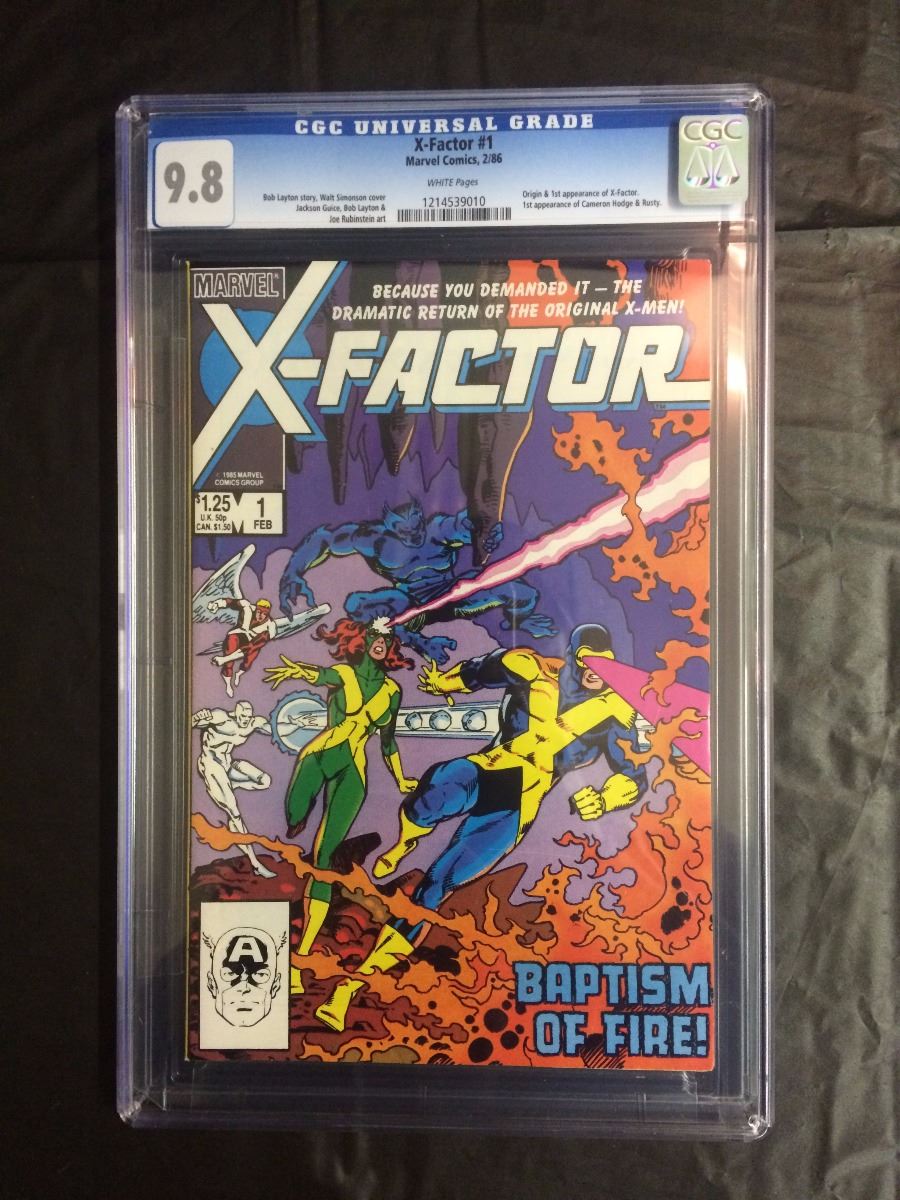 XFACTOR COMIC BOOK 9.8 CGC UNIVERSAL GRADE