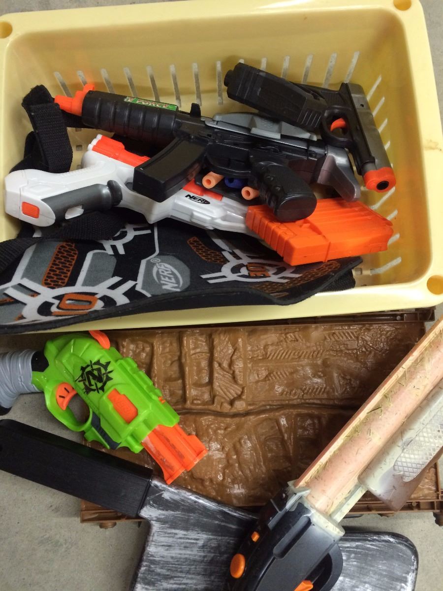 hot wheels nerf gun