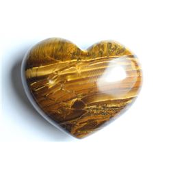 Natural Tigers Eye Heart 259.97 carats