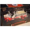 Image 2 : Road Signature - 1/24 1938 Ford Fire Engine, Die Cast Metal W/ 24k Gold Plated Coin