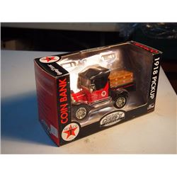 Gearbox Collectible - 1918 Ford Runabout Pickup Coin Bank, Texaco