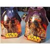Image 1 : Star Wars Revenge Of The Sith Action Figures (2) Chewbacca, Wookie Warrior