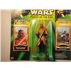 Image 2 : Star Wars Power Of The Jedi Action Figures (3) Darth Maul, Chewbacca, Battle Droid