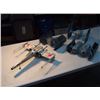 Image 1 : Star Wars Large Toy Playset, X-Wing, Tie Fighter, Tie Bomber, Tie Intercepter. Used, Played With, So