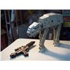 Image 1 : Star Wars Large Toy, AT-AT, & Blaster, Used, Played With, Some Parts May Be Missing Or Broken