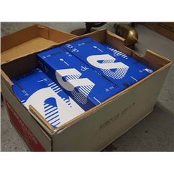 Box Of 9 Reams Of White 8 1/2" x 11" Paper