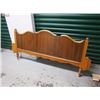 Image 2 : Queen Wood Bed Frame, Headboard, Footboard, 60" Wide