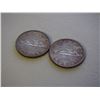 Image 1 : (2) CAD Silver Dollar (1959)