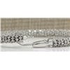 Image 2 : 7.00CTW Natural Diamond Bracelet In 14K Solid White Gold