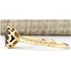 Image 2 : 1.50 CTW Natural Garnet Ring In 14k Yellow Gold