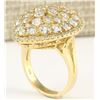 Image 3 : 4.00 CTW Natural Diamond Ring In 14k Yellow Gold