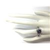Image 4 : 3.67 CTW Natural Blue Tanzanite And Diamond Ring In 14K Solid White Gold