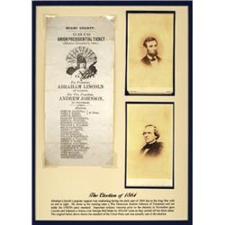 (LINCOLN ELECTION BALLOT)