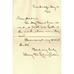 LONGFELLOW, HENRY W.