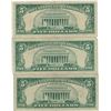 Image 2 : 1963 $5 VG/XF Red Seal Note Lot of 3