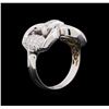 Image 4 : 0.66 ctw Diamond Ring - 14KT White Gold