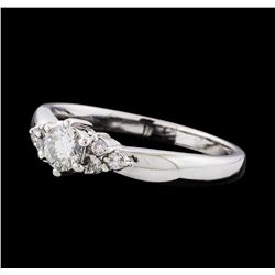 0.50 ctw Diamond Ring - 14KT White Gold