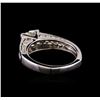Image 3 : 1.00 ctw Diamond Ring 18KT White Gold