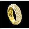 Image 4 : 3.50 ctw Diamond Ring - 18KT Yellow Gold