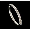 Image 4 : 0.10 ctw Diamond Ring - 14KT White Gold