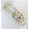 Image 7 : 1.38 ctw Diamond Ring - 14KT Yellow Gold