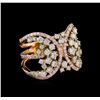 Image 1 : 1.46 ctw Diamond Ring - 14KT Two-Tone Gold