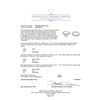 Image 4 : GIA Cert 3.75 ctw Diamond Ring and Wedding Band - 18KT White Gold and Platinum