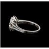 Image 3 : 14KT White Gold 1.27 ctw Diamond Ring