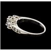 Image 3 : 0.75 ctw Diamond Ring - 14KT White Gold