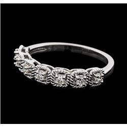 0.20 ctw Diamond Ring - 14KT White Gold