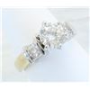Image 6 : 1.30 ctw Leo Certified Diamond Ring- 14KT Yellow and White Gold