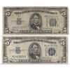 Image 1 : 1934 $5 Silver Certificate Currency Lot of 2