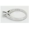 Image 4 : 0.47 ctw Diamond Ring - 14KT White Gold