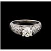 Image 2 : 1.46 ctw Diamond Ring - 14KT White Gold