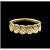 Image 2 : 0.28 ctw Diamond Ring - 14KT Yellow Gold