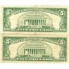 Image 2 : 1963 $5 VG/XF Red Seal Note Lot of 2