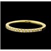 Image 1 : 0.14 ctw Diamond Ring - 14KT Yellow Gold
