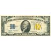 Image 1 : 1934 $10 Fine North Africa Silver Certificate Currency
