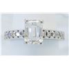 Image 4 : GIA Cert 1.52 ctw Diamond Ring - 14KT White Gold