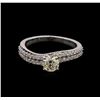 Image 1 : 1.06 ctw Diamond Ring - 14KT White Gold