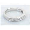 Image 3 : 0.50 ctw Certified Celebration Diamond Band - 18KT White Gold