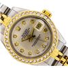 Image 2 : Rolex 18KT Two-Tone Diamond DateJust Ladies Watch