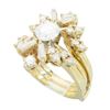 Image 2 : 1.63 ctw Diamond Ring - 14KT Yellow Gold
