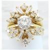 Image 8 : 1.63 ctw Diamond Ring - 14KT Yellow Gold
