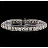 Image 1 : 16.85 ctw Diamond Tennis Bracelet - 14KT White Gold