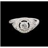 Image 2 : 1.71 ctw Diamond Ring - 18KT White Gold